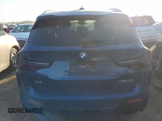 2023 BMW X3 M40i with VIN 5UX83DP08P9N63373, listed as a Copart auction lot 88806845 with 24,155 mi miles and Salvage Title. Bid and sale history available at DreamBid. Image 6.