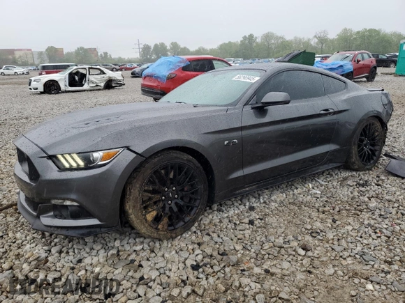 2015 Ford Mustang GT with VIN 1FA6P8CF8F5348585, listed as a Copart auction lot 56290945 with 94,706 mi miles and Salvage title. Bid and sale history available at DreamBid. Image 1.