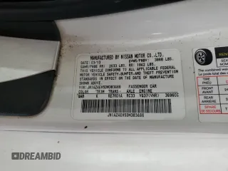 2013 Nissan 370Z Touring z VIN JN1AZ4EH5DM383466, wystawiony jako Copart lot #85704054 z przebiegiem 37 892 mil mil oraz Szkoda całkowita • Salvage title. Historia ofert i sprzedaży dostępna na DreamBid. Obrazek 12.