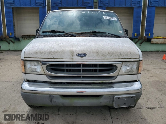 2001 Ford Econoline Passenger XL with VIN 1FBSS31L31HA96582, listed as a Copart auction lot 56147165 with 138,381 mi miles and Clean title. Bid and sale history available at DreamBid. Image 5.