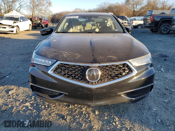 2020 Acura TLX w/Technology Pkg with VIN 19UUB2F49LA002850, listed as a Copart auction lot 83321444 with 49,890 mi miles and Salvage Title. Bid and sale history available at carsss.com. Image 5.