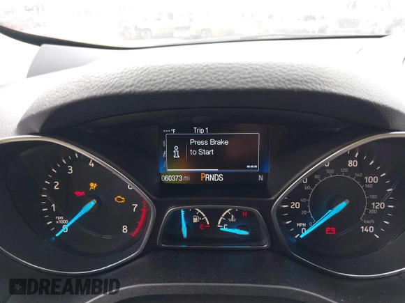 2019 Ford Escape Titanium with VIN 1FMCU9J95KUC28621, listed as a IAAI auction lot 41825297 with 60,373 mi miles. Bid and sale history available at carsss.com. Image 7.