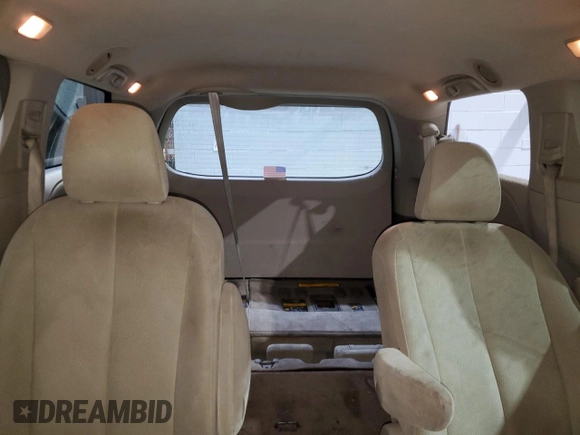 2012 Toyota Sienna with VIN 5TDKA3DC0CS010900, listed as a Copart auction lot 43432715 with 135,395 mi miles and Salvage Title. Bid and sale history available at DreamBid. Image 10.