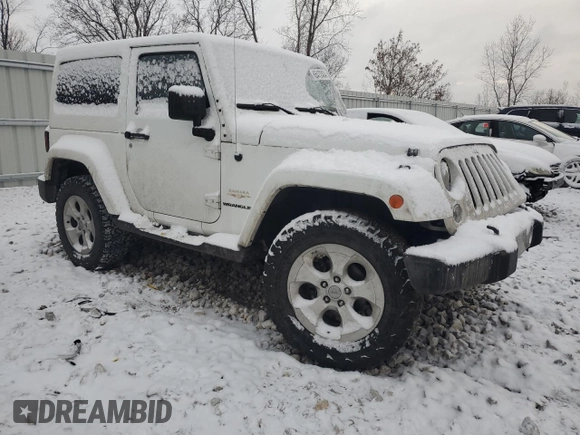 2014 Jeep Wrangler Sahara with VIN 1C4AJWBG5EL327823, listed as a Copart auction lot 85472404 with 136,132 mi miles and Clean Title. Bid and sale history available at DreamBid. Image 4.