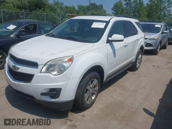 2015 Chevrolet Equinox LT with VIN 2GNALBEK8F1179569, listed as a IAAI auction lot 42742224 with 128,453 mi miles and . Bid and sale history available at DreamBid. Image 2.