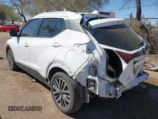 2024 Nissan Kicks SV with VIN 3N1CP5CV3RL496072, listed as a IAAI auction lot 41827609 with 9,059 mi miles. Bid and sale history available at carsss.com. Image 6.