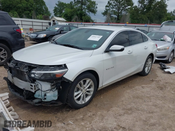 2016 Chevrolet Malibu LT with VIN 1G1ZE5ST1GF173474, listed as a IAAI auction lot 42041762 with 136,740 mi miles and . Bid and sale history available at DreamBid. Image 2.