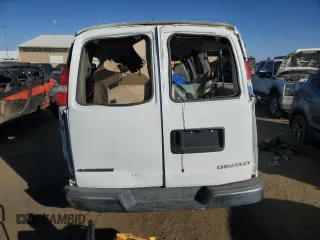 2005 Chevrolet Express Passenger with VIN 1GAHG39U851234497, listed as a Copart auction lot 77631364 with 173,891 mi miles and Salvage title. Bid and sale history available at DreamBid. Image 6.