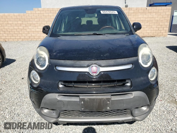 2014 FIAT 500L Trekking with VIN ZFBCFADH4EZ008674, listed as a Copart auction lot 60470524 with 150,428 mi miles and Salvage Title. Bid and sale history available at carsss.com. Image 5.