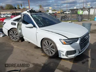 2019 Audi A6 Premium Plus with VIN WAUL2BF2XKN096508, listed as a IAAI auction lot 41186761 with 1 mi miles. Bid and sale history available at carsss.com. Image 1.