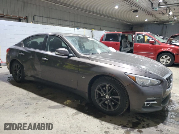 2017 Infiniti Q50 Signature Edition z VIN JN1EV7AP8HM740950, wystawiony jako Copart lot #88623625 z przebiegiem 96 576 mil mil oraz Szkoda całkowita • Salvage title. Historia ofert i sprzedaży dostępna na DreamBid. Obrazek 4.