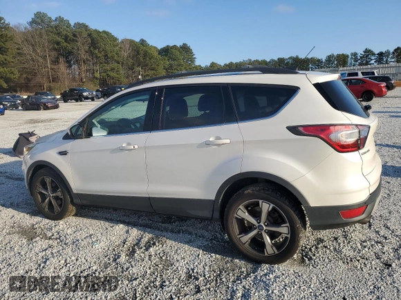 2017 Ford Escape SE with VIN 1FMCU0GD6HUB48986, listed as a Copart auction lot 43915415 with 122,465 mi miles and Salvage Title. Bid and sale history available at DreamBid. Image 2.