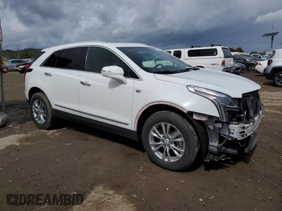 2020 Cadillac XT5 Premium Luxury FWD with VIN 1GYKNCRS5LZ143388, listed as a Copart auction lot 51459655 with 41,422 mi miles and Salvage Title. Bid and sale history available at carsss.com. Image 4.
