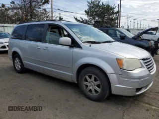 2010 Chrysler Town & Country Touring with VIN 2A4RR5D1XAR300594, listed as a Copart auction lot 45025815 with 141,498 mi miles and Salvage Title. Bid and sale history available at carsss.com. Image 4.