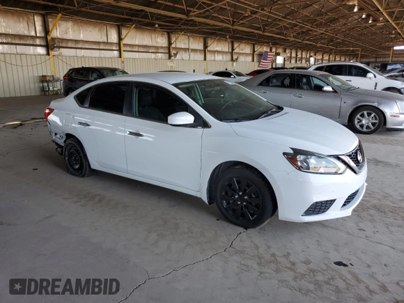 2017 Nissan Sentra S with VIN 3N1AB7AP1HY240732, listed as a Copart auction lot 61223645 with 84,857 mi miles and Salvage title. Bid and sale history available at DreamBid. Image 4.