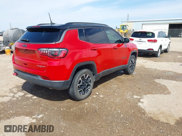 2021 Jeep Compass Trailhawk с VIN 3C4NJDDB2MT579104, выставлен на аукционе IAAI как лот 41922575 с пробегом 45 514 миль миль и . История ставок и продаж доступна на DreamBid. Изображение 4.
