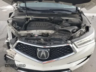 2017 Acura MDX Technology with VIN 5FRYD3H55HB006252, listed as a Copart auction lot 58595065 with 159,857 mi miles and Salvage title. Bid and sale history available at DreamBid. Image 12.