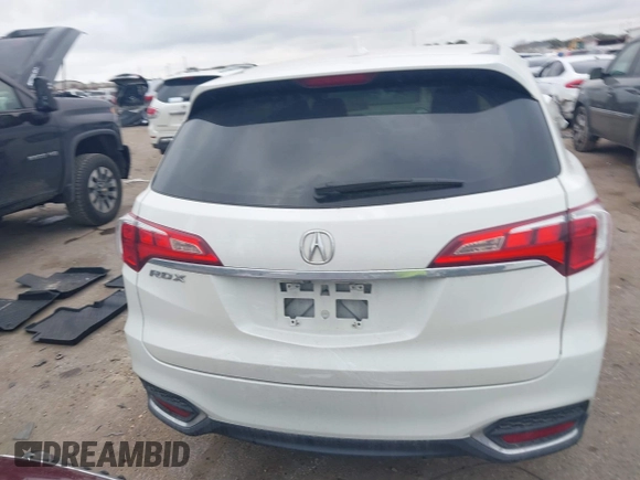 2017 Acura RDX with VIN 5J8TB3H31HL011012, listed as a IAAI auction lot 41504854 with 165,266 mi miles. Bid and sale history available at carsss.com. Image 16.