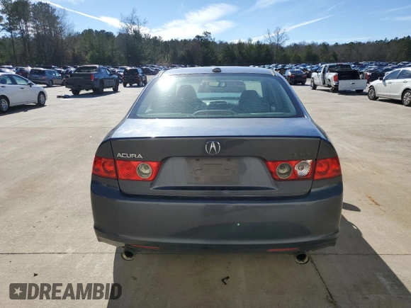 2007 Acura TSX Navi with VIN JH4CL96997C018485, listed as a Copart auction lot 88056035 with 186,164 mi miles and Salvage Title. Bid and sale history available at carsss.com. Image 6.