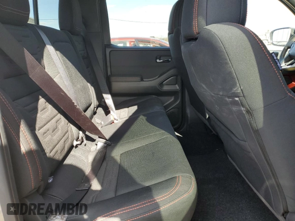 2024 Nissan Frontier Pro-4X with VIN 1N6ED1EK2RN656885, listed as a Copart auction lot 46604165 with 4,390 mi miles and Salvage title. Bid and sale history available at DreamBid. Image 10.