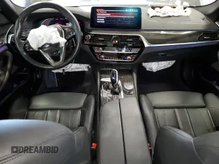 2021 BMW 5 Series 530i xDrive with VIN WBA13BJ01MCF15454, listed as a Copart auction lot 56922345 with 115,667 mi miles and Salvage title. Bid and sale history available at DreamBid. Image 8.