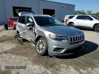 2019 Jeep Cherokee Latitude Plus with VIN 1C4PJLLB7KD197030, listed as a Copart auction lot 52854545 with 154,503 mi miles and Non Repairable. Bid and sale history available at carsss.com. Image 14.