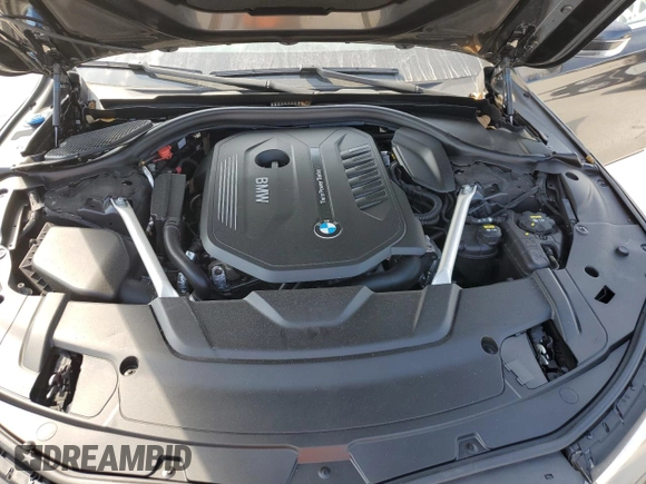 2019 BMW 7 Series 740i with VIN WBA7E2C50KB217524, listed as a Copart auction lot 42840423 with 0 mi miles. Bid and sale history available at carsss.com. Image 11.