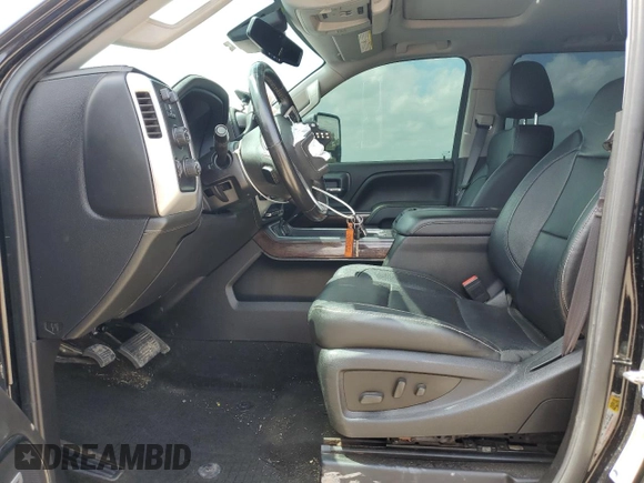 2015 GMC Sierra 2500HD available WiFi SLT with VIN 1GT12ZE87FF602854, listed as a Copart auction lot 51348525 with 96,105 mi miles and Salvage Title. Bid and sale history available at carsss.com. Image 7.