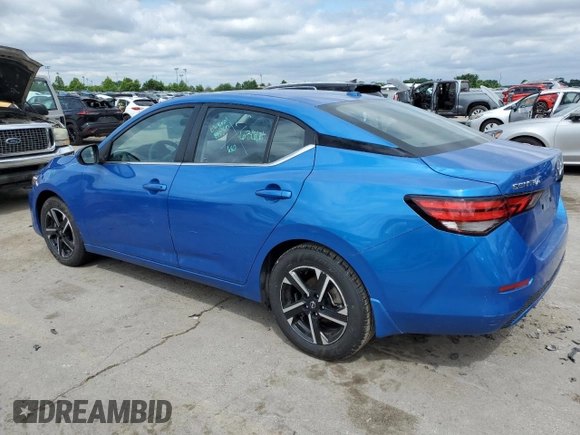 2024 Nissan Sentra SV with VIN 3N1AB8CV8RY220416, listed as a Copart auction lot 58058615 with 15,813 mi miles and Salvage title. Bid and sale history available at DreamBid. Image 2.
