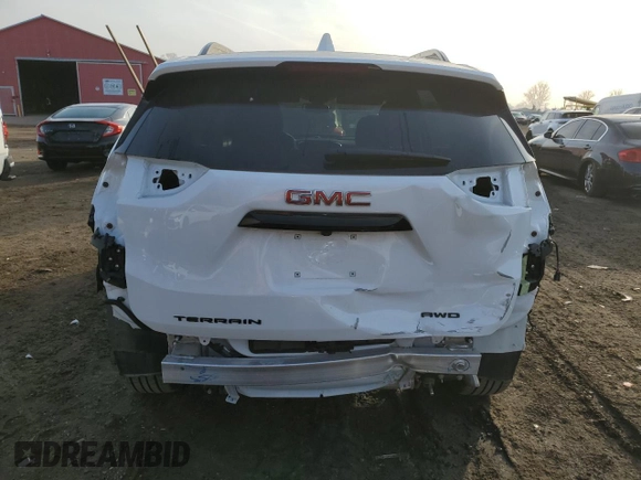2024 GMC Terrain SLE z VIN 3GKALTEG8RL386741, wystawiony jako Copart lot #47472315 z przebiegiem 2 867 mil mil oraz Szkoda całkowita • Salvage title. Historia ofert i sprzedaży dostępna na DreamBid. Obrazek 6.