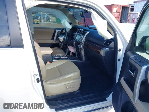 2014 Toyota 4Runner SR5 with VIN JTEZU5JR7E5078142, listed as a IAAI auction lot 41191786 with 197,512 mi miles and . Bid and sale history available at DreamBid. Image 5.