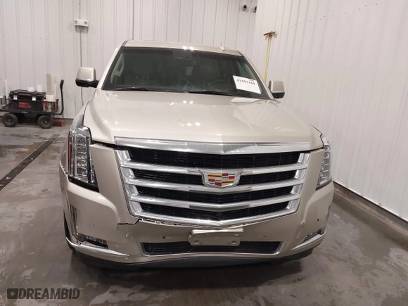 2017 Cadillac Escalade Luxury with VIN 1GYS4BKJ5HR254402, listed as a IAAI auction lot 41492160 with 76,419 mi miles. Bid and sale history available at carsss.com. Image 12.
