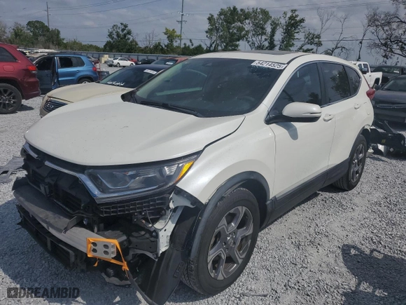2018 Honda CR-V EX with VIN 2HKRW1H5XJH518195, listed as a Copart auction lot 54214525 with 60,478 mi miles and Salvage Title. Bid and sale history available at carsss.com. Image 1.