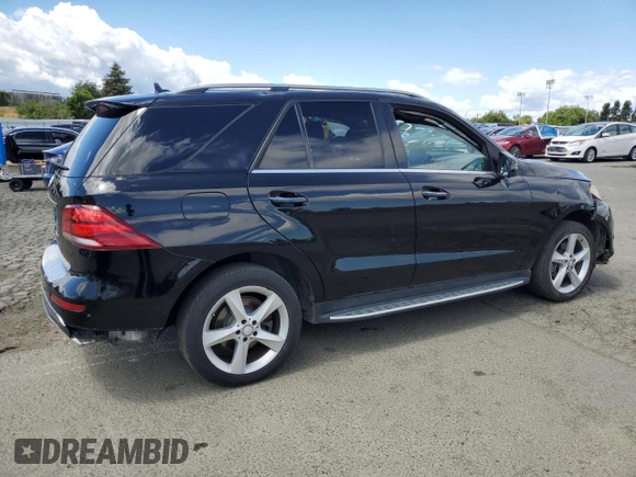 2016 Mercedes-Benz GLE 350 with VIN 4JGDA5JB7GA773091, listed as a Copart auction lot 56991005 with 164,925 mi miles and Clean title. Bid and sale history available at DreamBid. Image 3.