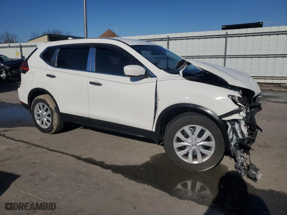 2017 Nissan Rogue S with VIN JN8AT2MV8HW014433, listed as a Copart auction lot 45301165 with 73,241 mi miles and Salvage Title. Bid and sale history available at carsss.com. Image 4.