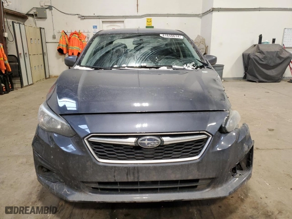 2017 Subaru Impreza with VIN 4S3GKAA65H1626585, listed as a Copart auction lot 41848614 with 132,160 mi miles and Salvage Title. Bid and sale history available at carsss.com. Image 5.