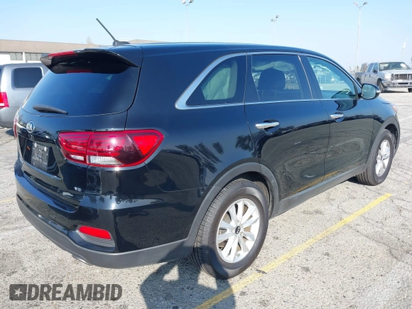 2019 Kia Sorento S V6 with VIN 5XYPG4A51KG567018, listed as a IAAI auction lot 41501450 with 78,964 mi miles. Bid and sale history available at carsss.com. Image 4.