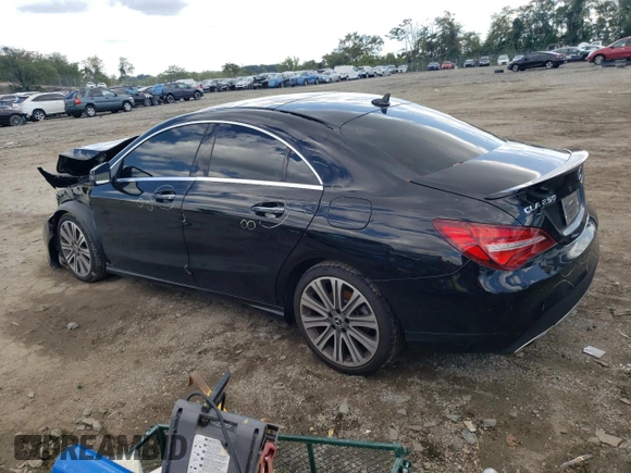 2018 Mercedes-Benz CLA 250 with VIN WDDSJ4GB5JN541611, listed as a Copart auction lot 67719453 with 69,538 mi miles and . Bid and sale history available at DreamBid. Image 2.