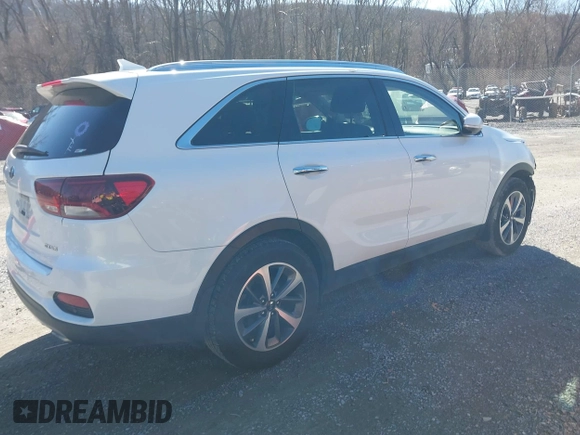 2019 Kia Sorento EX V6 with VIN 5XYPH4A57KG455210, listed as a IAAI auction lot 41520626 with 145,682 mi miles. Bid and sale history available at carsss.com. Image 4.