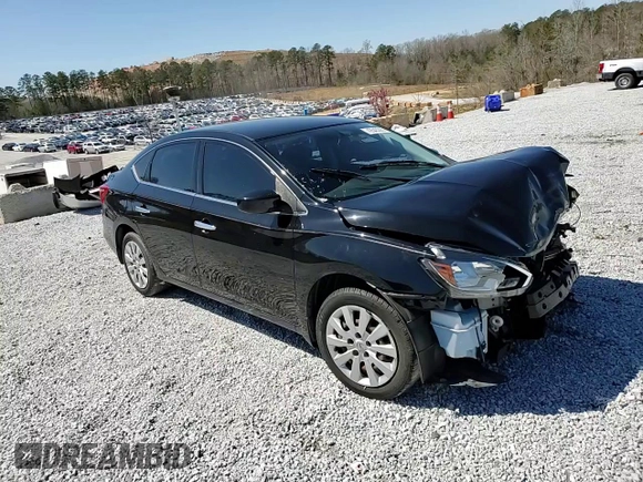 2019 Nissan Sentra S with VIN 3N1AB7AP0KY381525, listed as a Copart auction lot 49543385 with 90,580 mi miles and Salvage Title. Bid and sale history available at carsss.com. Image 10.