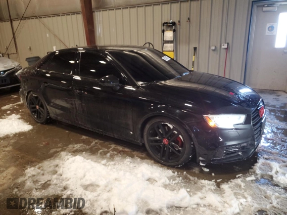 2020 Audi A3 Sedan Premium with VIN WAUAUGFF4LA093856, listed as a Copart auction lot 45394075 with 45,985 mi miles and Salvage Title. Bid and sale history available at carsss.com. Image 4.