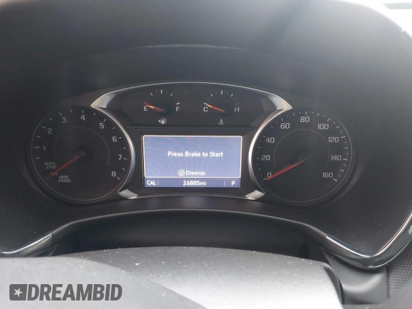 2023 Chevrolet Equinox RS with VIN 3GNAXMEGXPS123697, listed as a IAAI auction lot 41623010 with 26,885 mi miles. Bid and sale history available at carsss.com. Image 7.