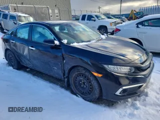 2020 Honda Civic Sedan Touring with VIN 2HGFC1F93LH105422, listed as a Copart auction lot 88485325 with 72,006 mi miles and Salvage Title. Bid and sale history available at carsss.com. Image 4.
