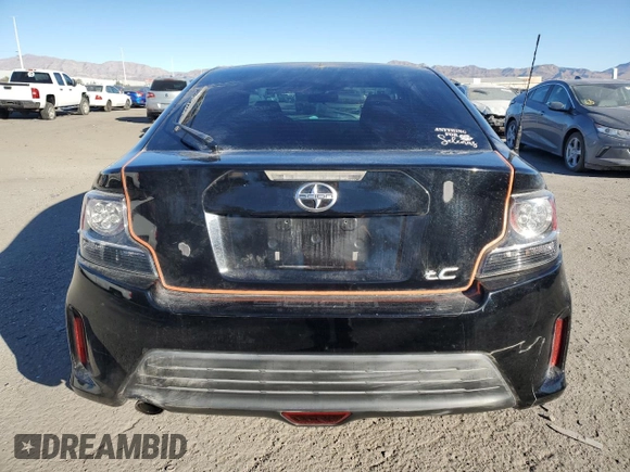 2016 Scion tC with VIN JTKJF5C73GJ019891, listed as a Copart auction lot 41480885 with 107,303 mi miles and Salvage Title. Bid and sale history available at carsss.com. Image 6.