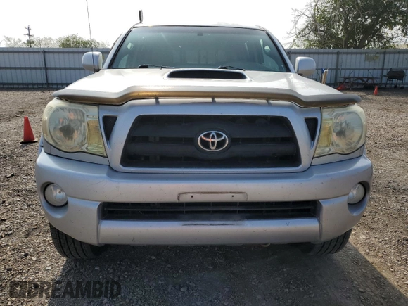 2005 Toyota Tacoma PreRunner with VIN 5TEKU72N65Z049435, listed as a Copart auction lot 87174504 with 186,165 mi miles and Salvage Title. Bid and sale history available at carsss.com. Image 5.