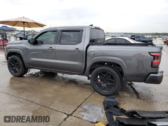 2023 Nissan Frontier SV with VIN 1N6ED1EJ5PN629393, listed as a Copart auction lot 69684544 with 24,006 mi miles and Salvage Title. Bid and sale history available at carsss.com. Image 2.