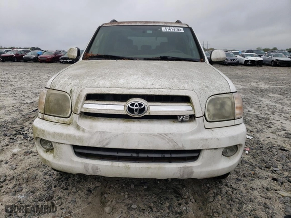 2006 Toyota Sequoia SR5 with VIN 5TDZT34A26S265060, listed as a Copart auction lot 51613795 with 249,662 mi miles and Clean Title. Bid and sale history available at carsss.com. Image 5.