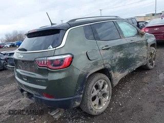 2020 Jeep Compass Limited with VIN 3C4NJDCBXLT123657, listed as a IAAI auction lot 42004527 with 99,669 mi miles and . Bid and sale history available at DreamBid. Image 4.