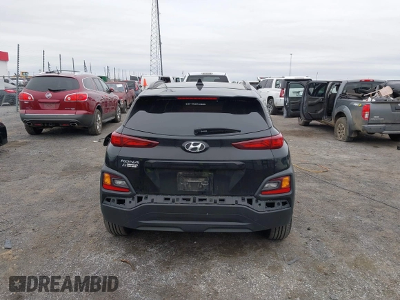 2020 Hyundai Kona SEL Plus with VIN KM8K62AA4LU428995, listed as a IAAI auction lot 41475674 with 132,304 mi miles. Bid and sale history available at carsss.com. Image 16.
