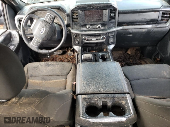 2023 Ford F-150 XL с VIN 1FTEW1CP1PFC77640, выставлен на аукционе Copart как лот 44144865 с пробегом Не указан миль и Списание • Salvage title. История ставок и продаж доступна на DreamBid. Изображение 8.